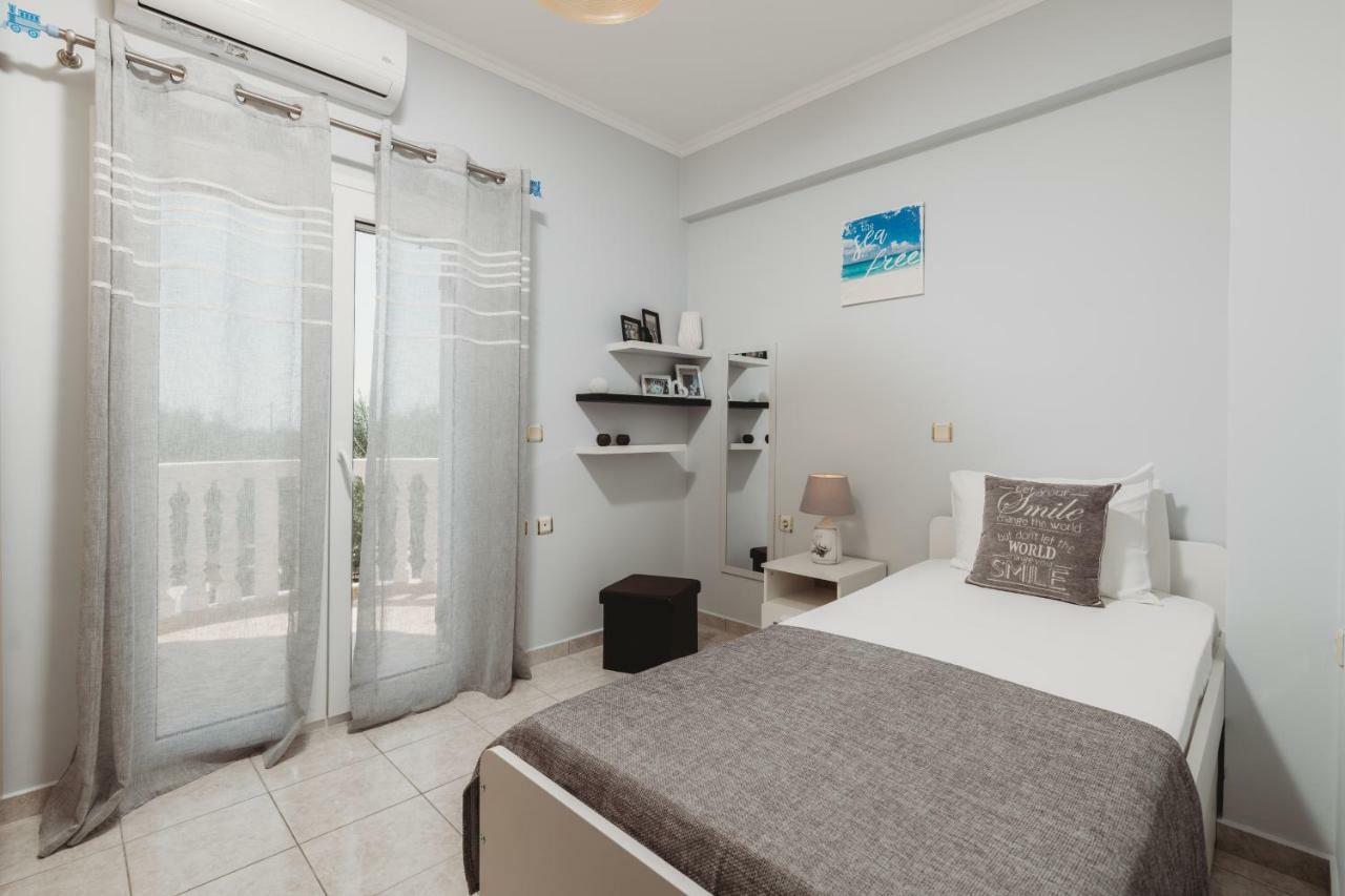 Villa Rosa 3 Bedroom With Sea View Tragaki Extérieur photo