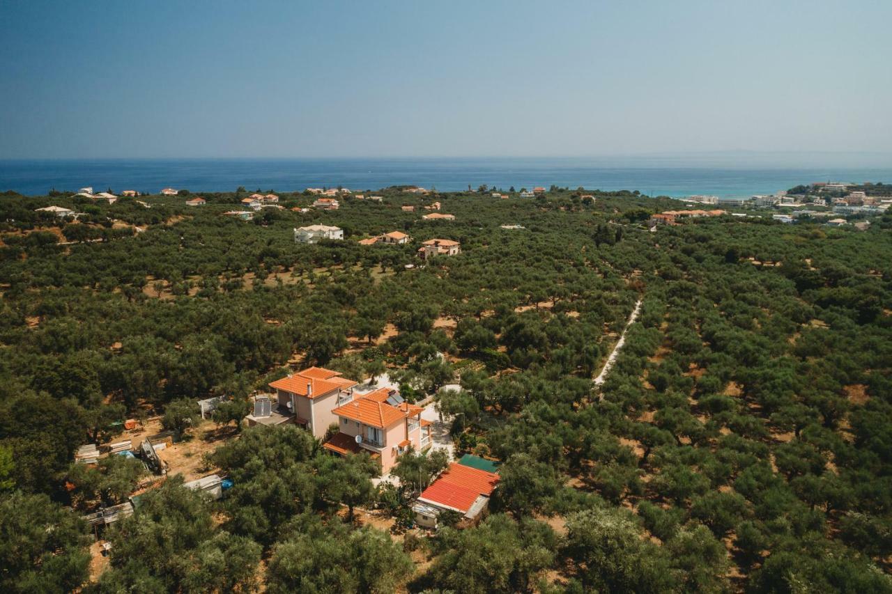 Villa Rosa 3 Bedroom With Sea View Tragaki Extérieur photo